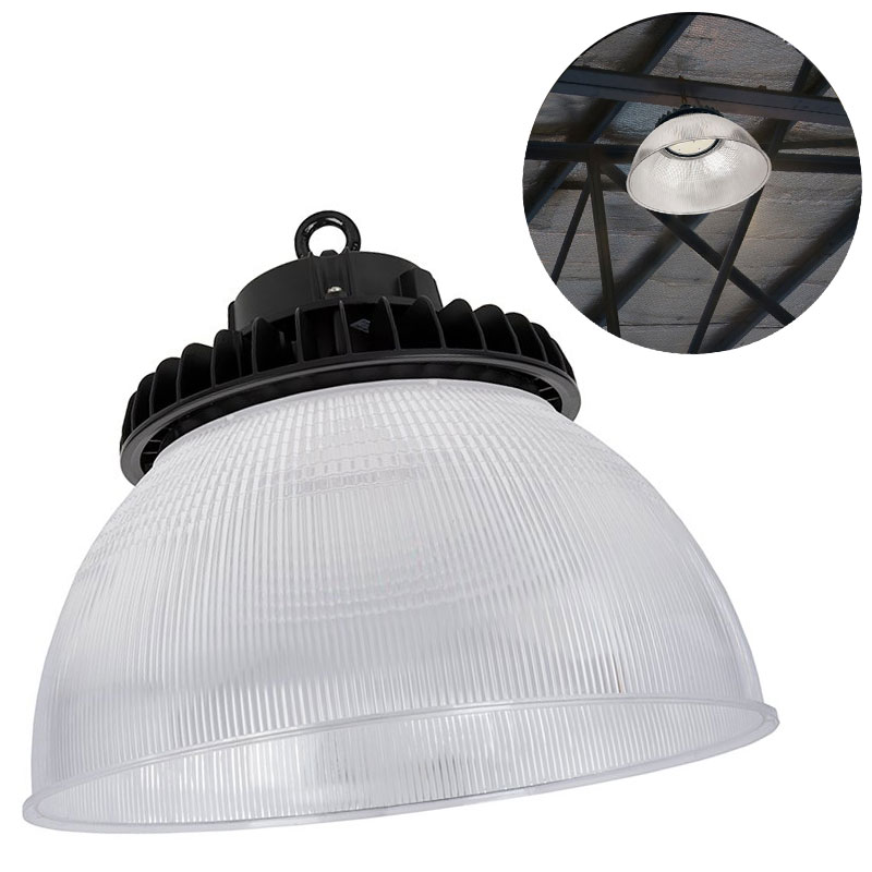 High Voltage LED High Bay Light - 150W - Included Reflector - 277-480 VAC - 25,500 Lumens - 400W MH Equivalent - 5000K