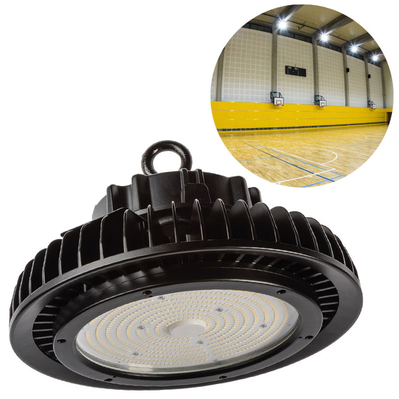 300W UFO LED High Bay Light - 49,500 Lumens - 1000W MH Equivalent - 5000K