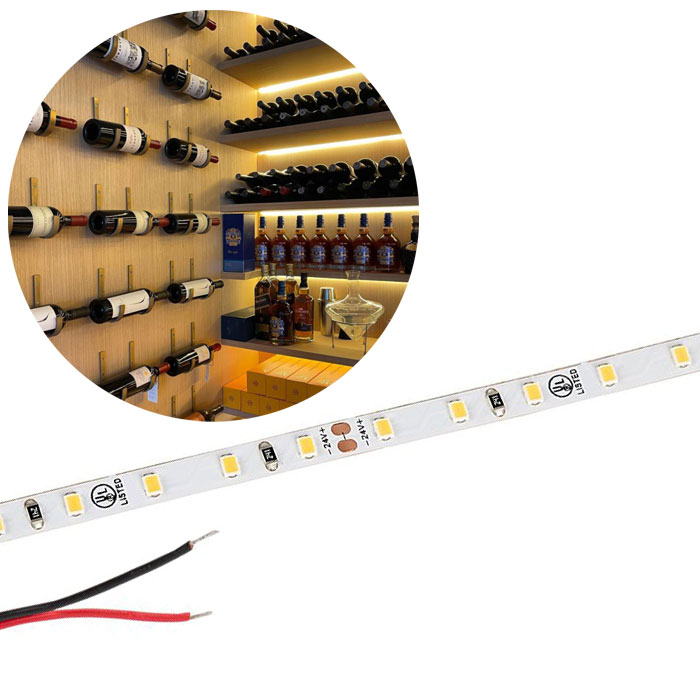 5m White LED Strip Light - Lux Series LED Tape Light - Ultra Narrow - 24V - IP20